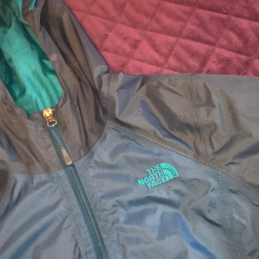 The North Face rain jacket